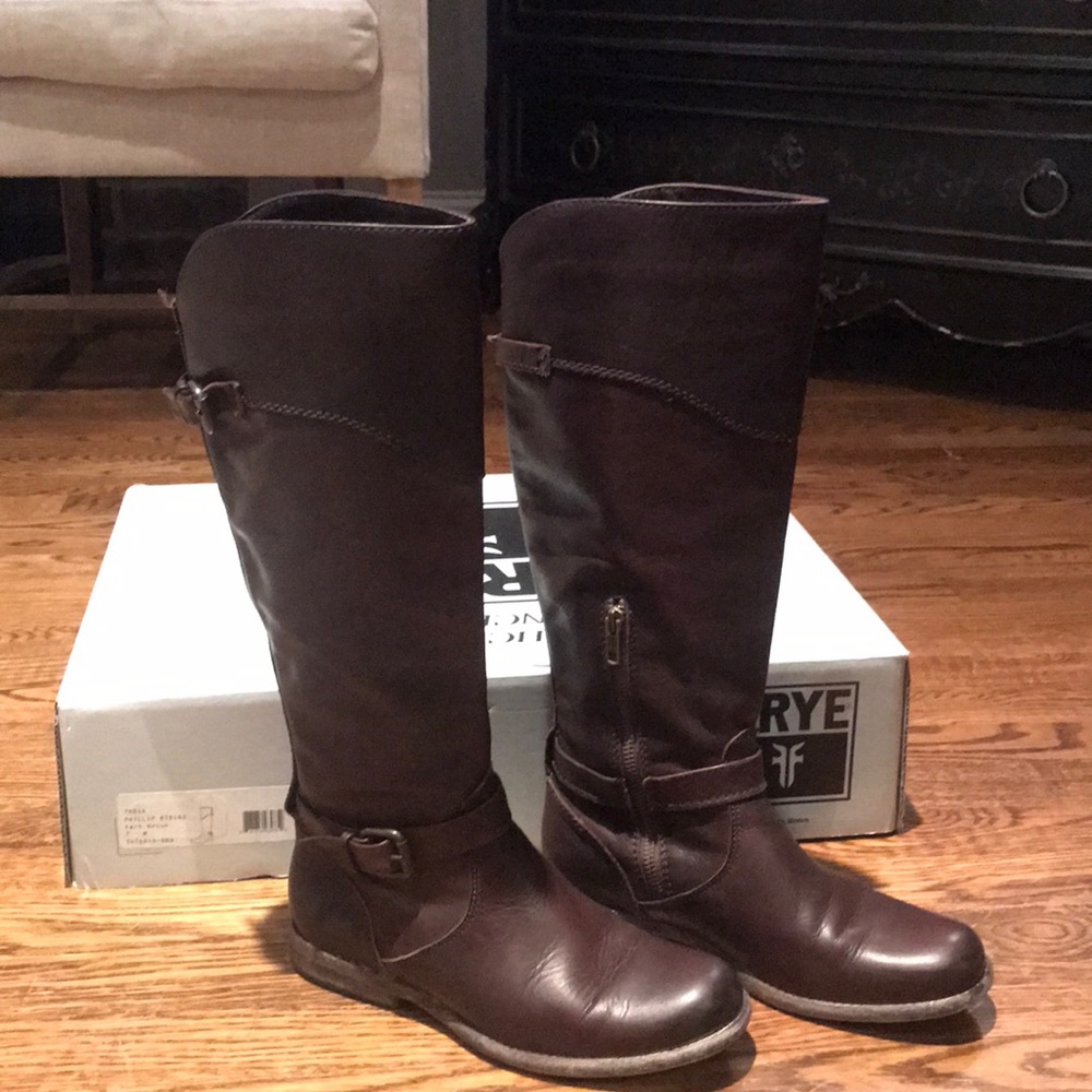Frye Philip Riding Boots - Picture 3 of 3
